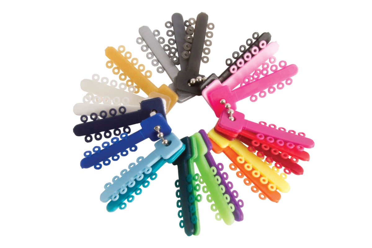 Legature in diversi colori e 3.07mm di diametro esterno.
